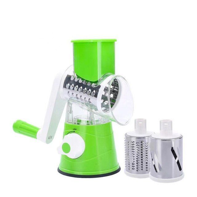 Manual Vegetable Drum cutter Slicer Multifunctional Round Slicer