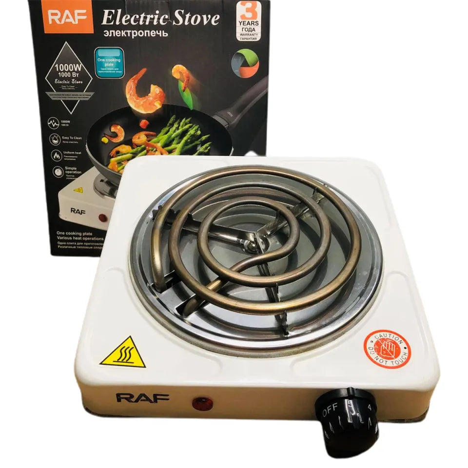 Electric Stove for cooking, Hot Plate heat up in just 2 mins, Easy to clean