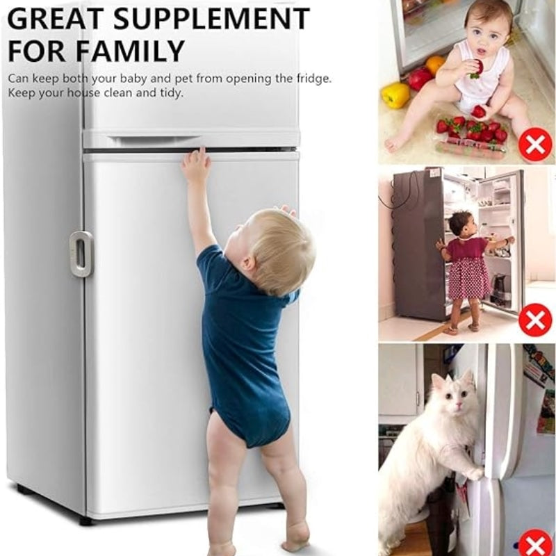 Child Safety Refrigerator Lock – Self Adhesive Fridge