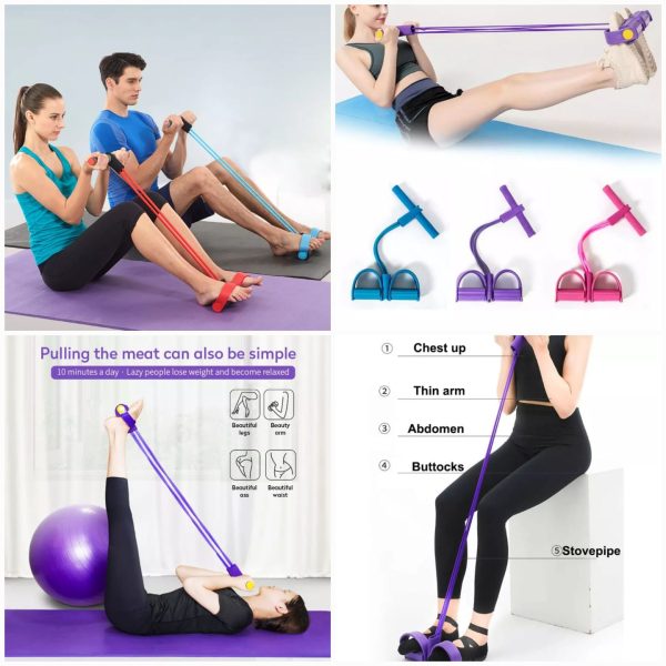 Tummy Trimmer Double Spring High Quality Resistance Trainer for Home Gym